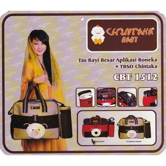 Chintaka Tas Bayi Besar Aplikasi Boneka + TBSD  CBT1512