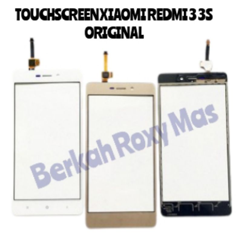 TOUCHSCREEN TC LAYAR SENTUH XIAOMI REDMI 3S ORIGINAL