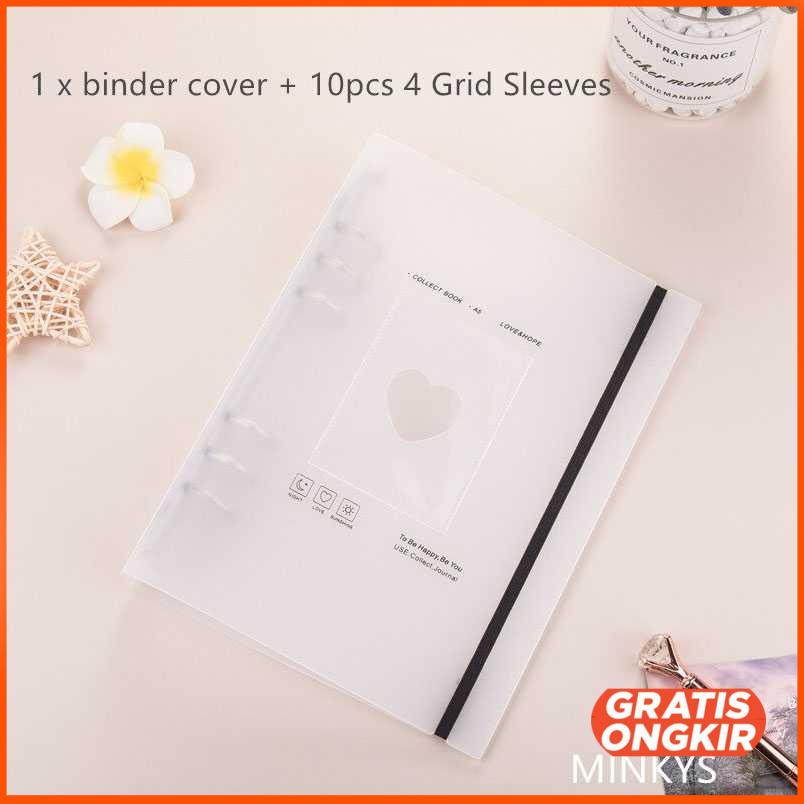 Binder A5 Photocards Collect Book Postcard Holder - 2021