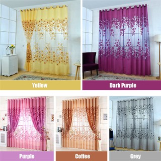 Dekorasi Rumah Tirai Hordeng Motif Bunga Morning Glory Dekorasi Rumah Tirai Hordeng Motif Bunga Morning Glory
