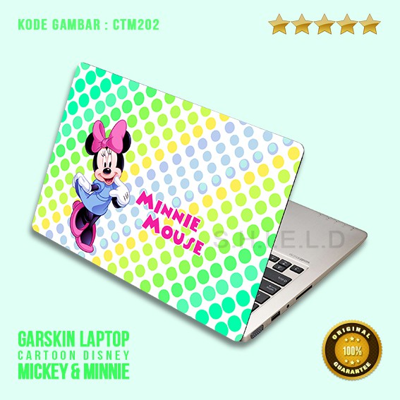 Garskin / Skin / Cover / Stiker Laptop - Ct Mickey Minnie 2