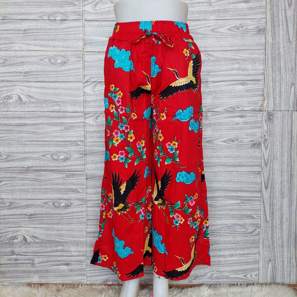 Kulot panjang katun motif keren-motif no.32