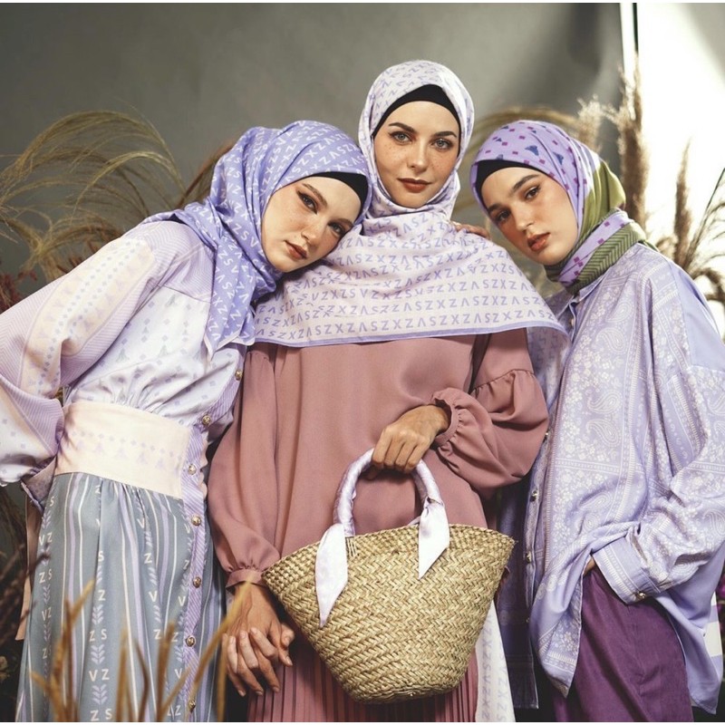 Natiqa Scarf VZXZS Scarf New Vivi Zubedi x Zaskia Sungkar Scarf