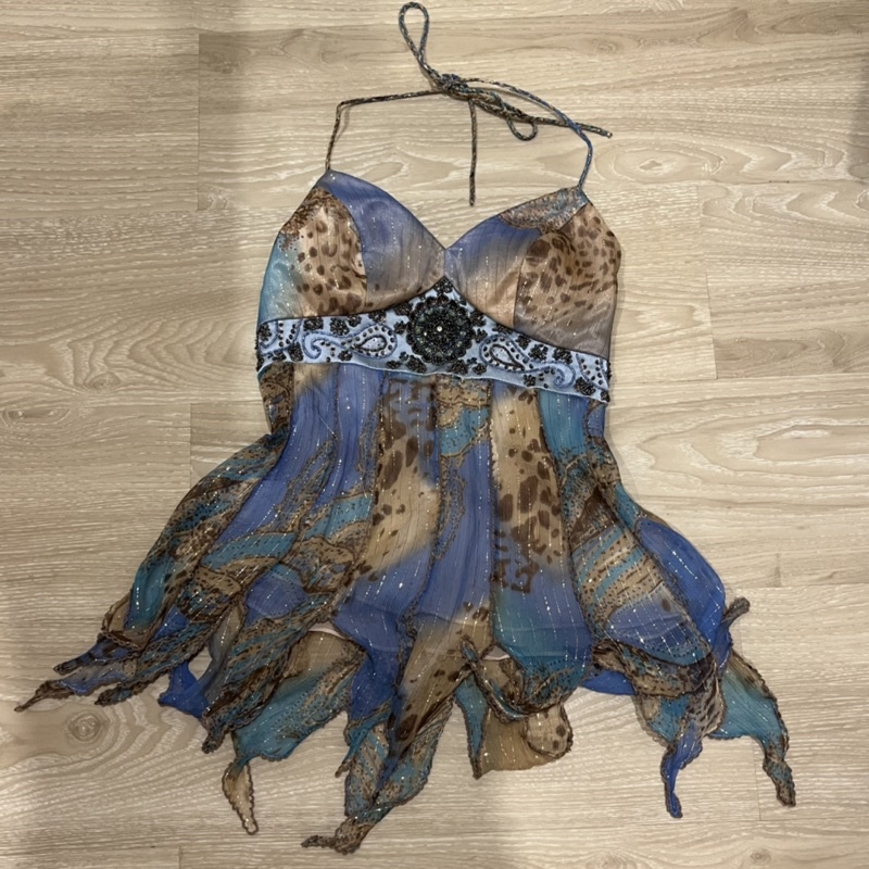 fairycore y2k top by hollywood designer sue wong