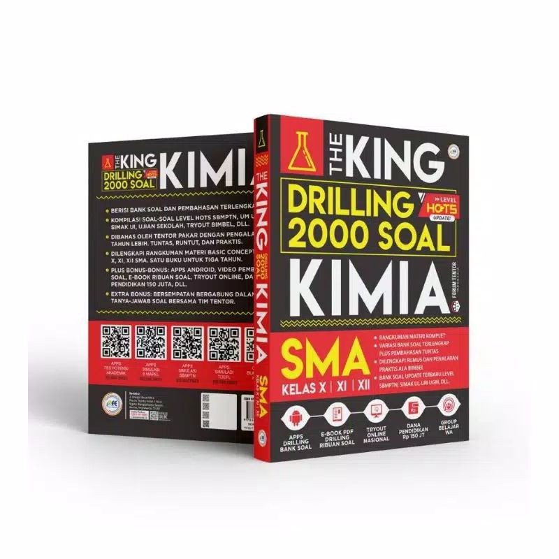 BUKU SMA THE KING DRILLING 2000 SOAL MATEMATIKA, KIMIA, FISIKA, BIOLOGI-KIMIA