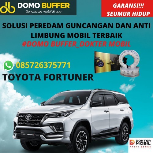 Spring Buffer Peredam Guncangan Belakang Mobil Toyota Fortuner-Domo Buffer Karet Stabilizer Shock Be