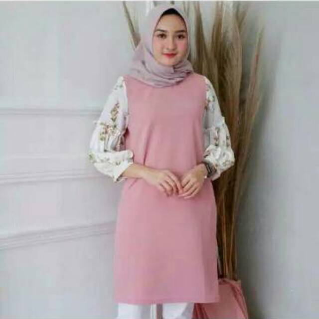 Tunik muslimahh,murahh ready stok