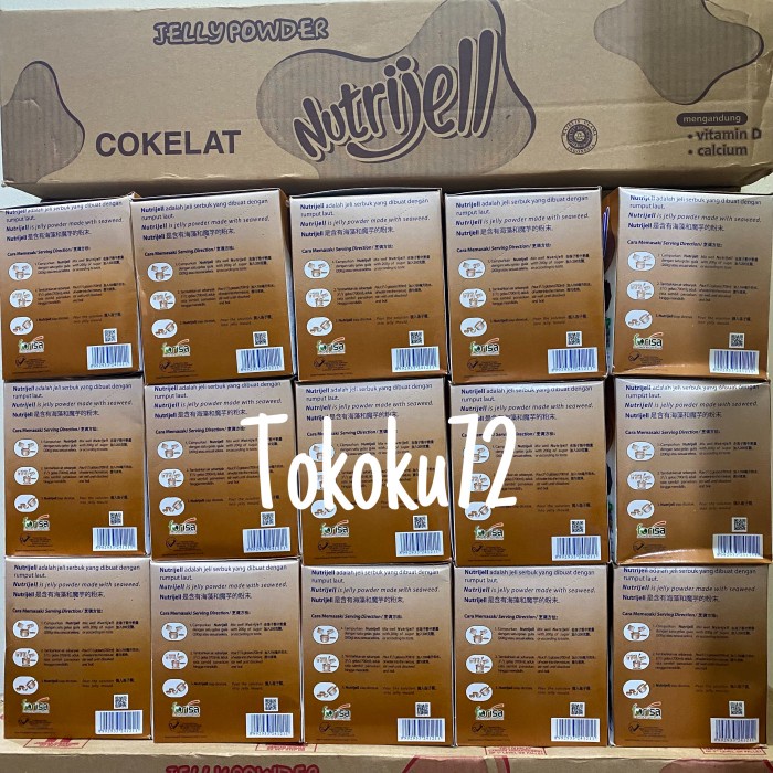 

Nutrijell Coklat Perbox Isi 12 Pcs