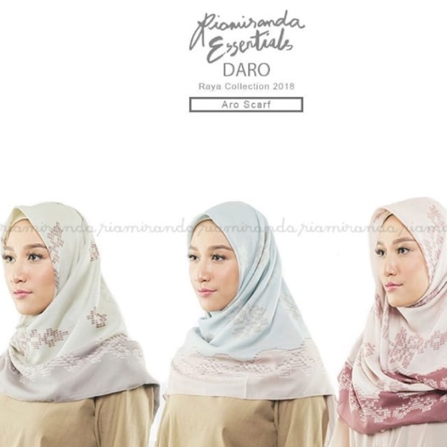 Reject Sale Ria Miranda Daro Collection Aro Scarf