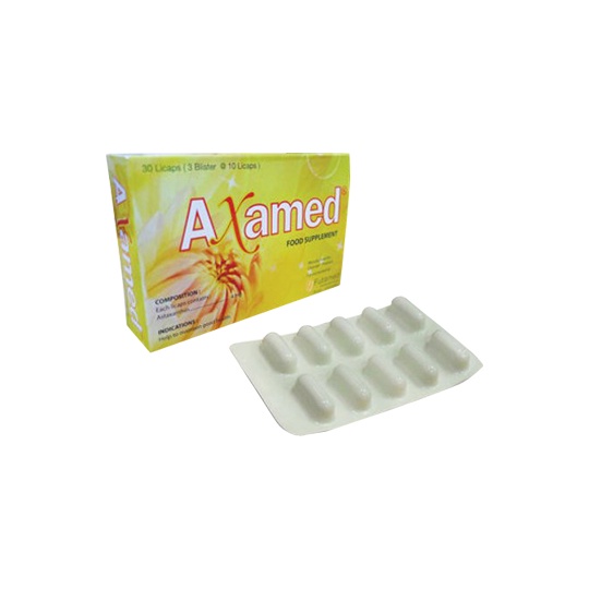 Axamed 30's Kapsul Futamed / Astaxanthin 4 mg / Antioksidan / Vitamin daya tahan tubuh