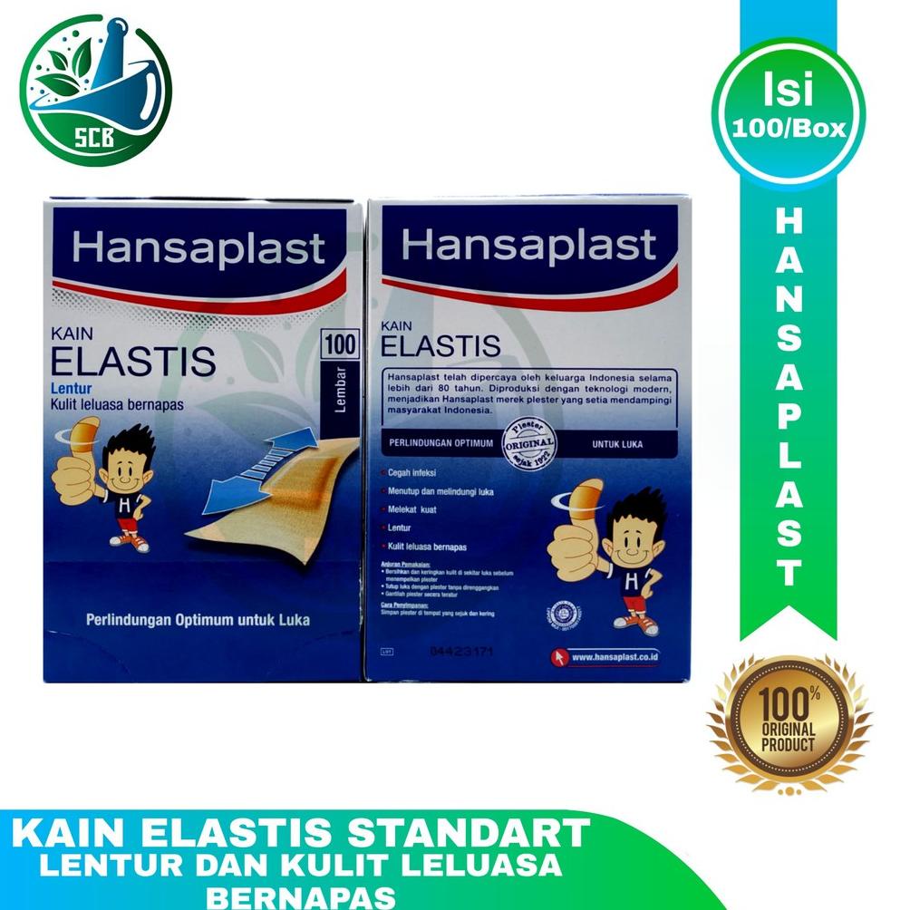 Hansaplast Kain Elastis Standart Isi 100 & Jumbo Isi 50