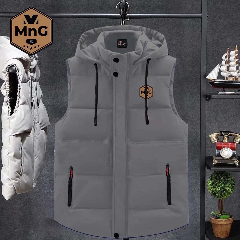 Rompi MnG   Taslan waterproof Perasut Bodyvest Pria Vest Motor Bikers Murah Casual Outdoor Adventure Premium