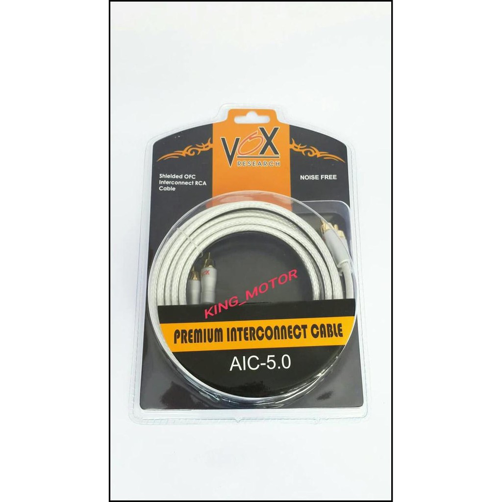 Kabel Rca Vox Research Premium Aic-5.0 (5 M)