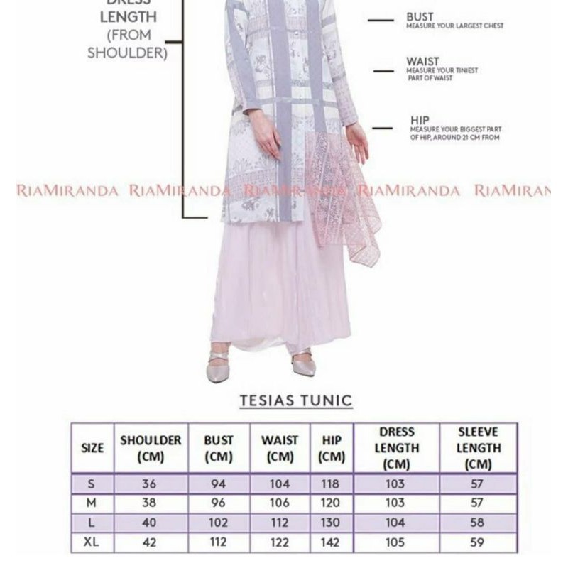 tesias tunik ria miranda