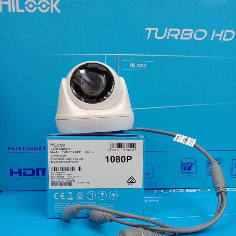 CCTV INDOOR HILOOK THC-T120-PC 2MP 1080P