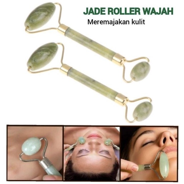 Jade roller wajah pijat wajah anti aging / JADE ROLLER WAJAH