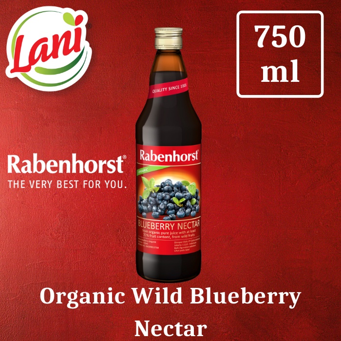 

Rabenhorst Organic Wild Blueberry Nectar Juice 750ml