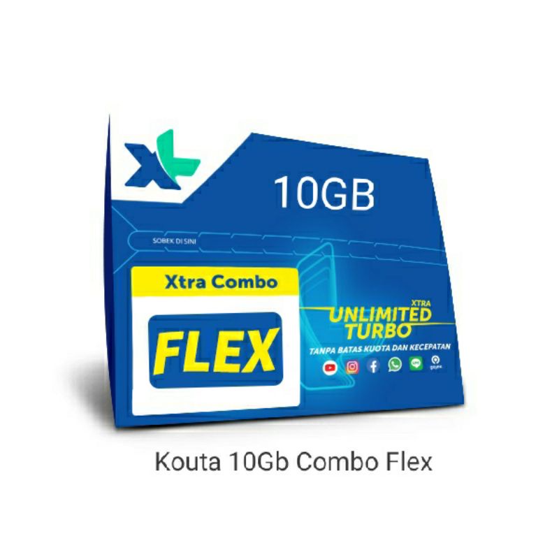 Perdana Kouta XL Combo Flex 10 Gb(30hari)