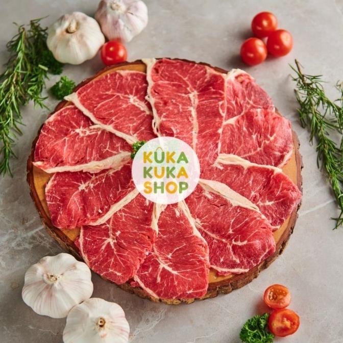 

DAGING SAPI AUS RIBEYE BEEF SLICE LEAN MEAT - 1 KG FSDGDF252