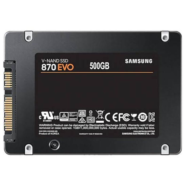 SSD SAMSUNG 870 EVO 500GB SATA III 2.5&quot; GARANSI RESMI 5 TAHUN