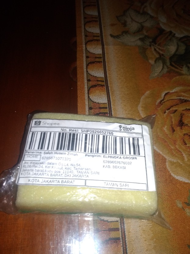 Elo002 - Spons Busa Cuci Piring Tebal 2cm