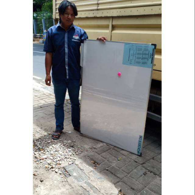 

papan tulis whiteboard magnetic uk 90x120