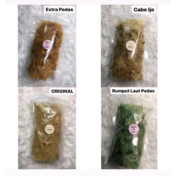 

KERIPIK KACA POUCH 100gr