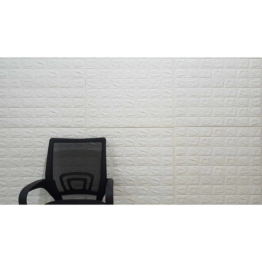 Wall Sticker 3D| Stiker dinding 3D bata putih MURAH| Dekorasi rumah