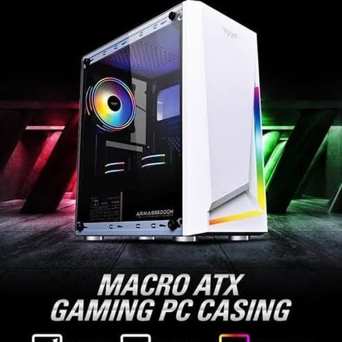 PC Komputer Gaming Editing || Intel I5 3470 || RX580 8GB || PSU 80+ Pure