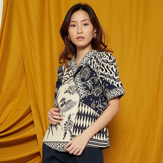 Hanoi - Kyoto Top / Atasan Batik Wanita