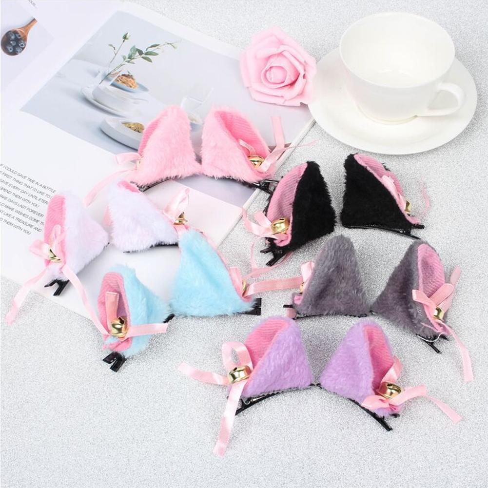 CSP002 – Cat Ears Bandana / Bando Jepit Telinga Kucing Lucu Cosplay