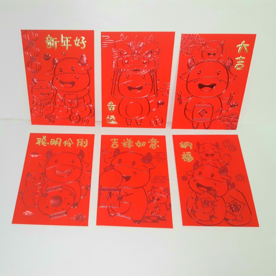 

Angpao Imlek 2021 Shio Kerbau LL0092 Termurah | Angpao Isi 6 Lembar