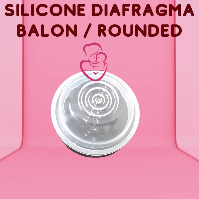 Silicone Diafragma BALON / ROUNDED membran silikon bentuk bulat mangkok cocok Harcoo Sidmool