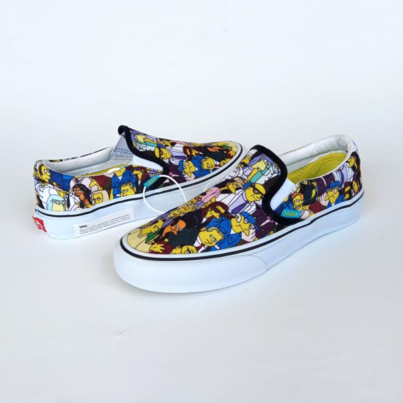 THE SIMPSONS X VANS SLIP ON