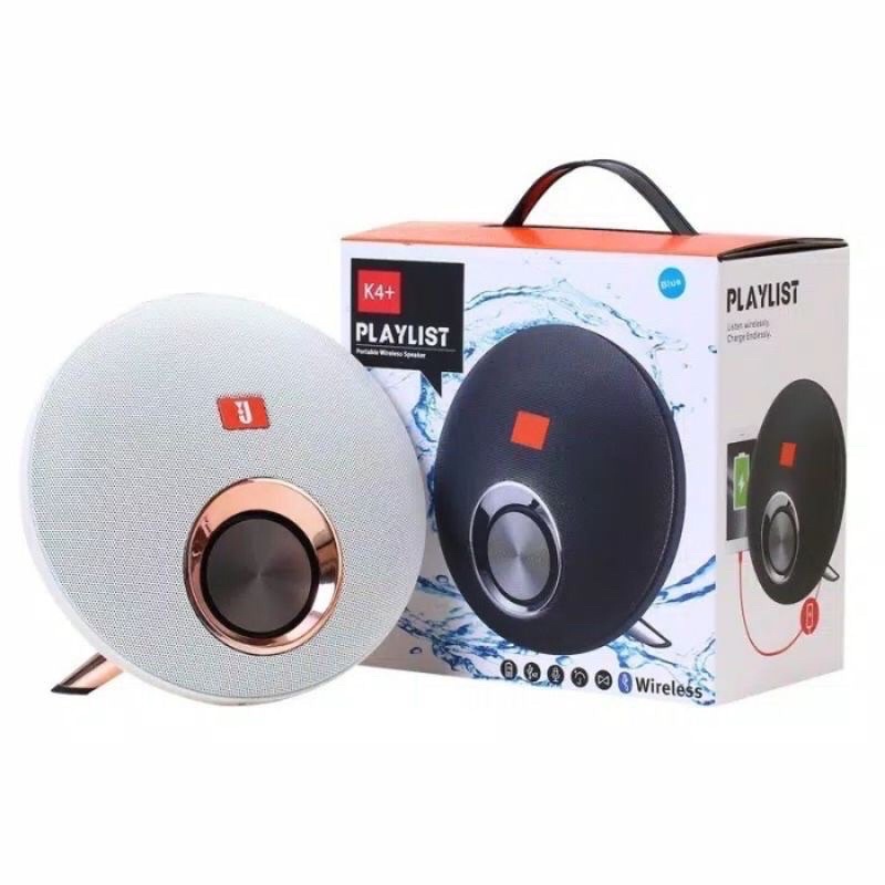 SPEAKER BLUETOOTH K4+ WIRELESS SPEAKER K4 PLUS SURROUNDED BASS PORTABLE SPEAKER - MURAH BANGET