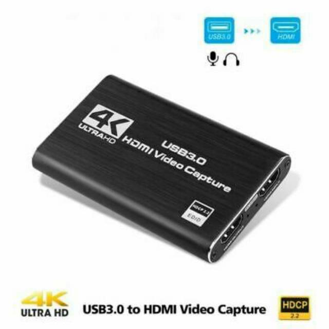 HDMI Video Capture USB 3.0 4K+Mic