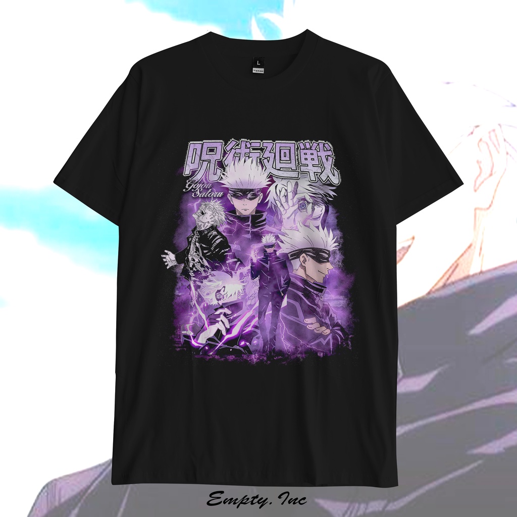 Kaos Gojo Vintage Gojou Satoru Premium Graphic T-Shirt