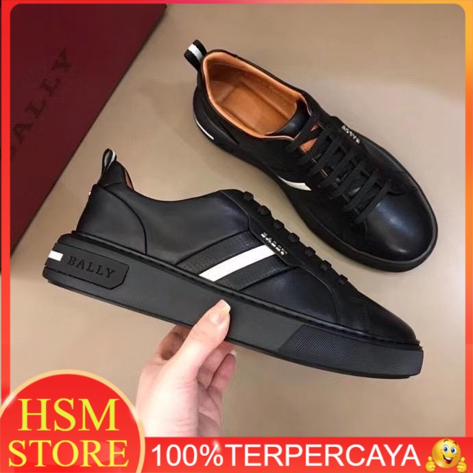 Jual SEPATU SNEAKER PRIA LV BLACK MIRROR LIST PUTIH