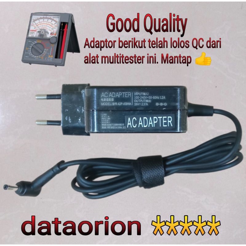 Adaptor Charger Asus Kotak 19V 2.37A DC 4.0*1.35 mm