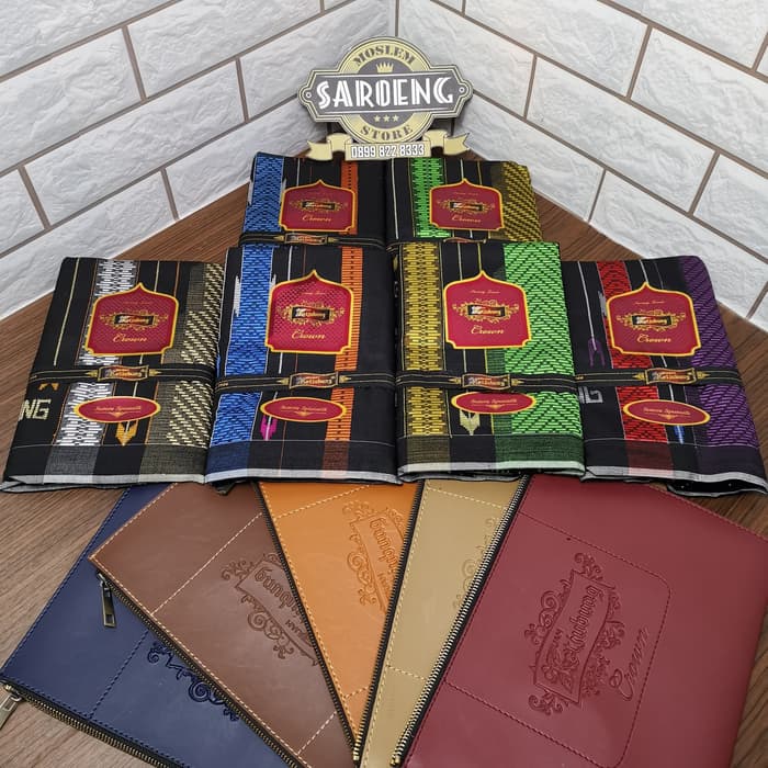 Special Hitam Sarung Ketjubung Crown GSC Full Sutra