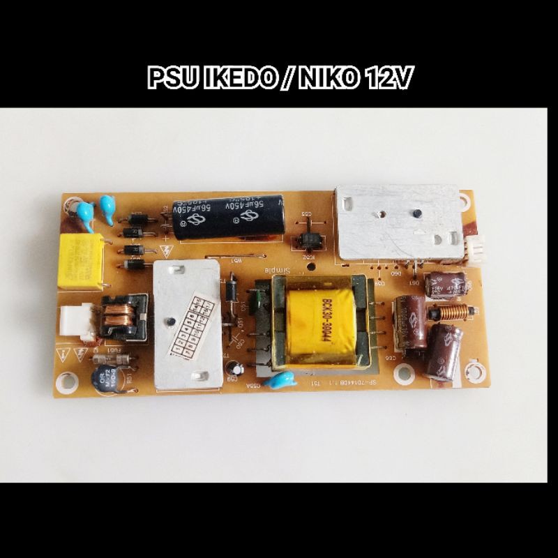 POWER SUPPLY TV LED LCD IKEDO & NIKO 12V