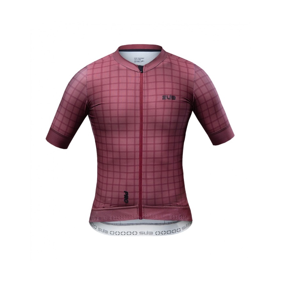 SUB Jersey Flanel Brown Short Pro Series subjersey Jersey Sepeda