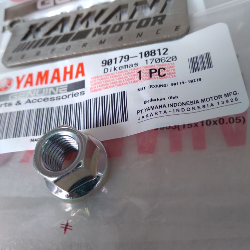 HARGA SATUAN Mur 14 boring bawah RX KING ORIGINAL YGP