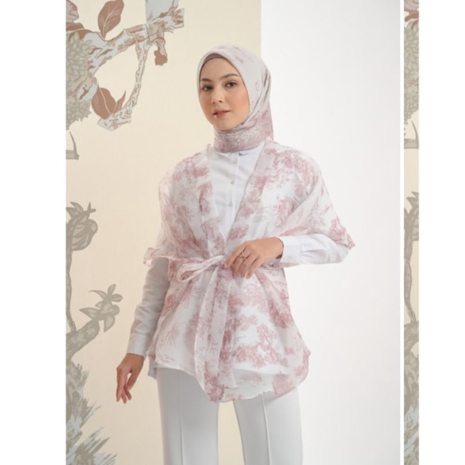 classic forest blouse outer and bag by local id