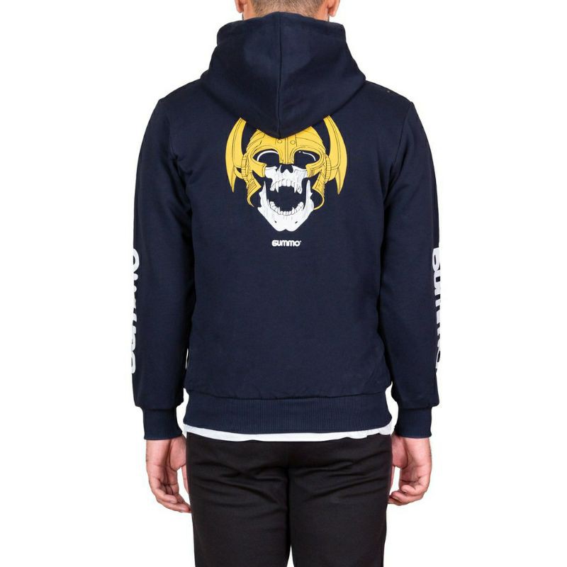 Gummo Sweatshirt Zh Welinder Navy Blue size L Original Asli baru Keren Promo Diskon Murah