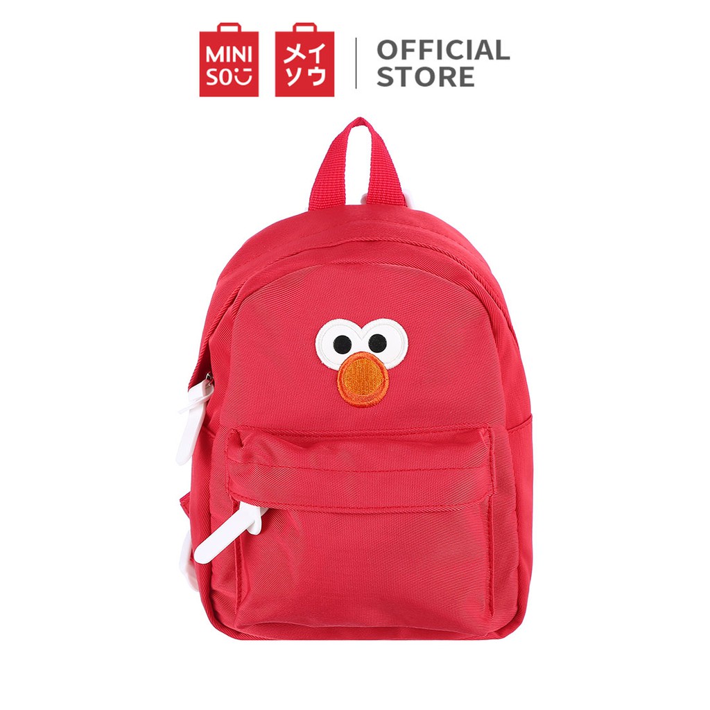  MINISO  Tas  Ransel  Backpack Tas  Punggung Sesame Street Anak 