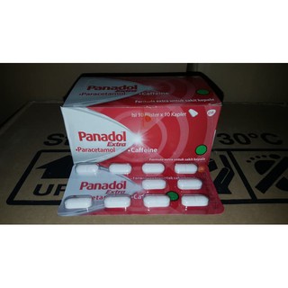 Panadol Tablet Biru / Merah Extra / Hijau / Strip 10tablet