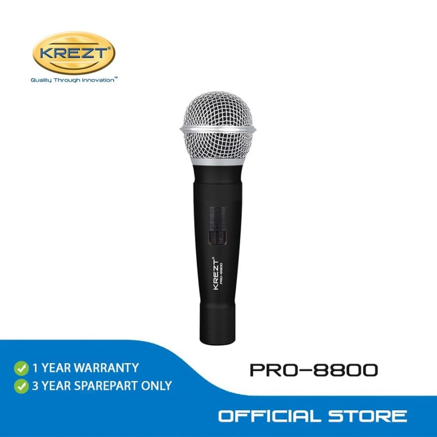 PROFESSIONAL DYNAMIC MICROPHONE KREZT PRO-8800