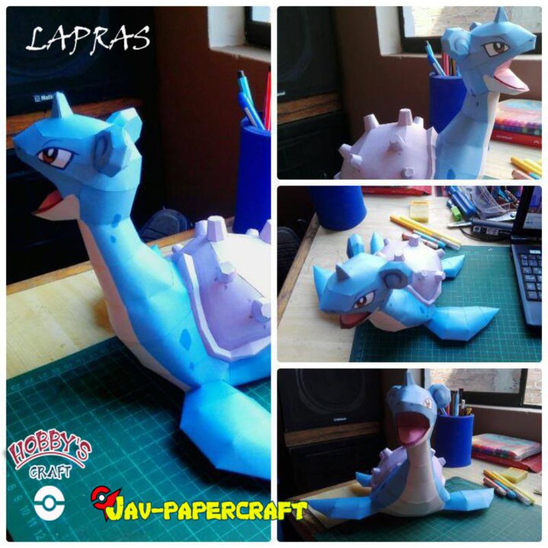 Jual Pokemon Lapras V2 Papercraft Shopee Indonesia