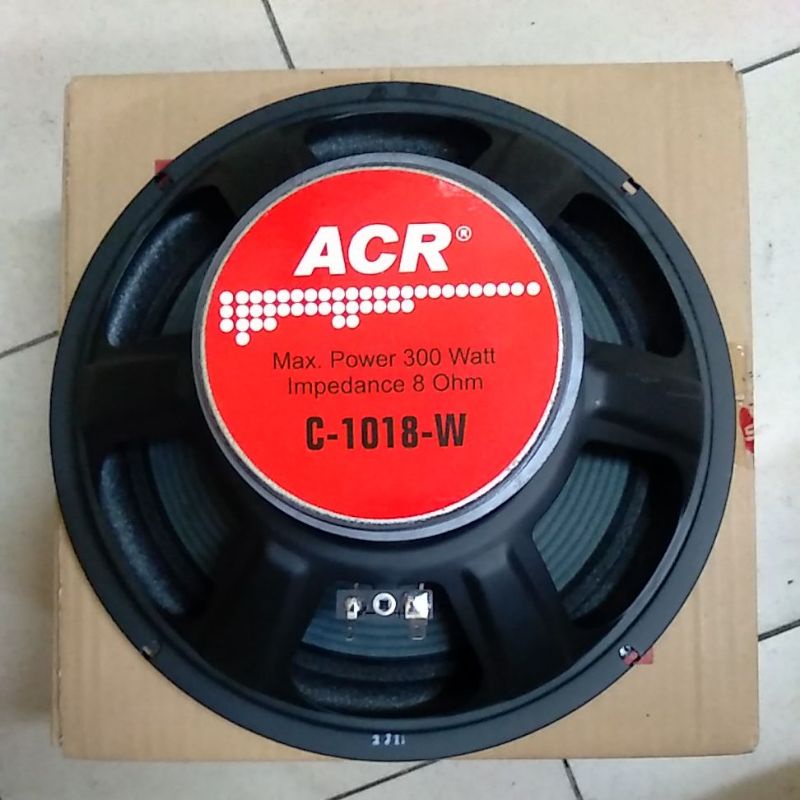 SPEAKER ACR 10 inch C-1018-W ACR WOOFER 300 Watt